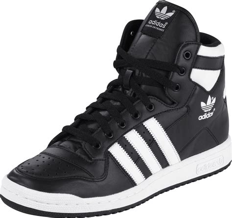 adidas schuhe mid hoch schwarz weiß|Adidas High Sneaker für Herren .